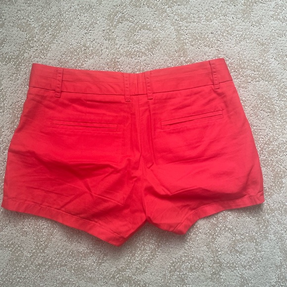 J. Crew Chino Shorts Red/Orange - Picture 3 of 5